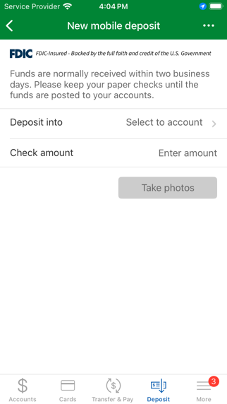 North Shore Bank Personal screenshot 2