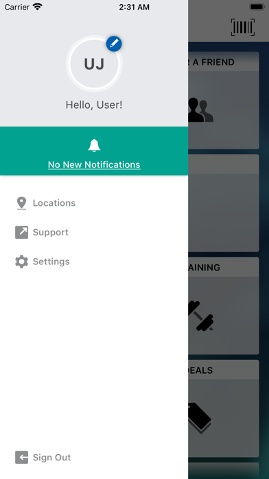 North Suburban YMCA. screenshot 2