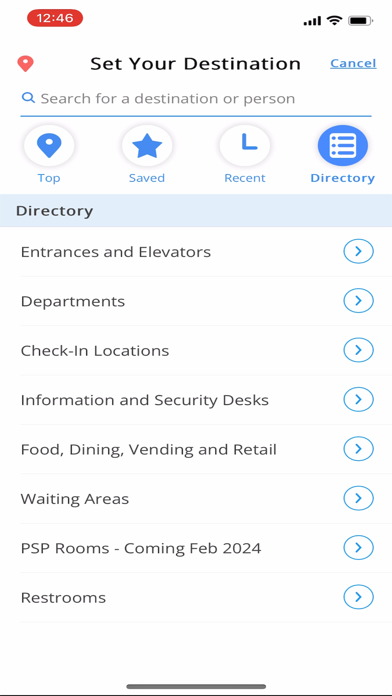 Northwell Wayfinding screenshot 2