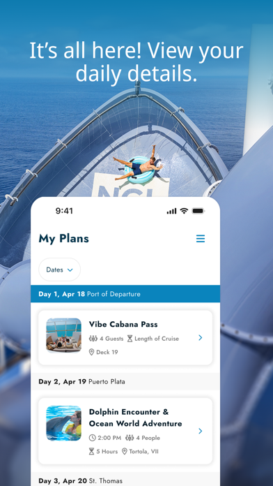 Norwegian Cruise Line screenshot 1