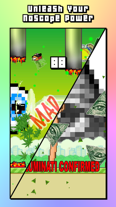 Noscope Flappy - MLG Bird Version - The Parody screenshot 4