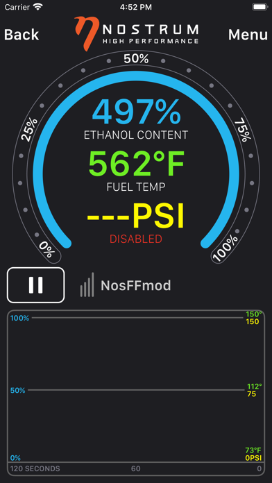 Nostrum E85 Ethanol Module App screenshot 6