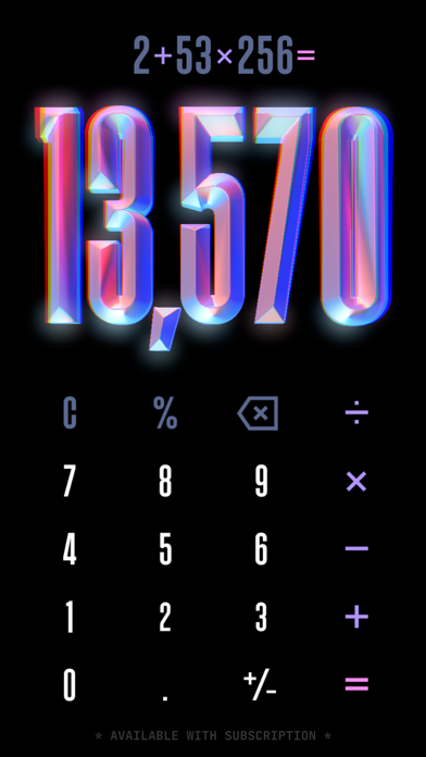 (Not Boring) Calculator screenshot 2