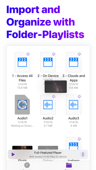 Nota - Player for Files screenshot 2
