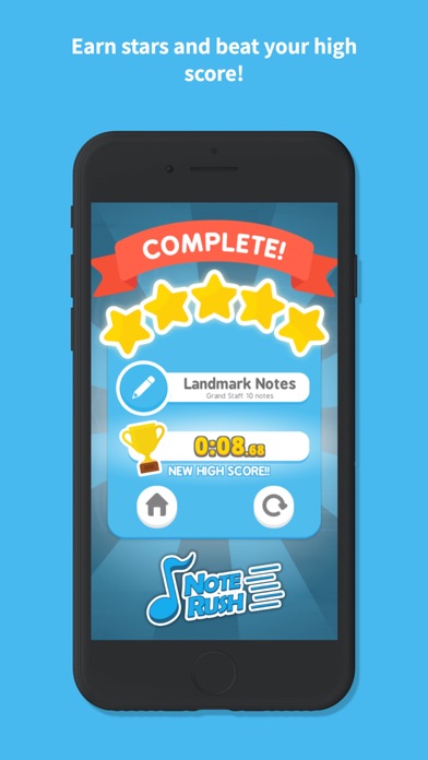 Note Rush: Music Reading Game screenshot 2