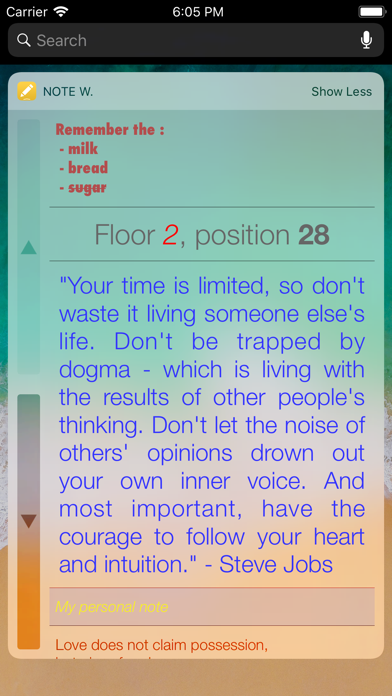 Note Widget screenshot 4