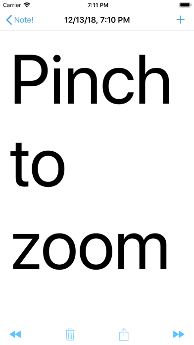 Note! screenshot 1