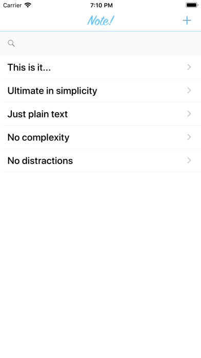Note! screenshot 3