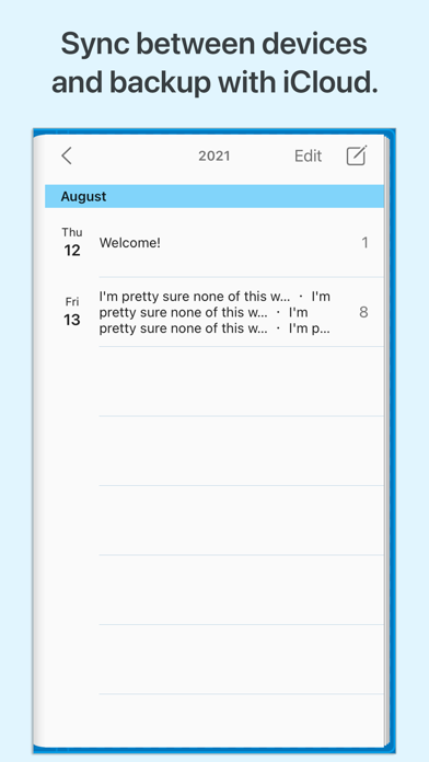 Notebook - Diary & Journal App screenshot 2