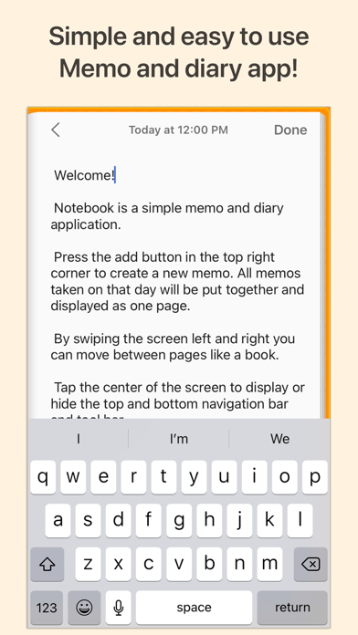 Notebook - Diary & Journal App screenshot 1