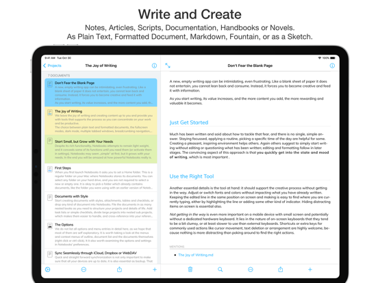 Notebooks: Write and Plan screenshot 10