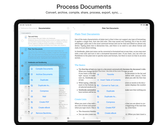 Notebooks: Write and Plan screenshot 2