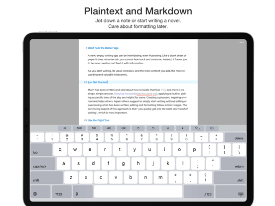 Notebooks: Write and Plan screenshot 8