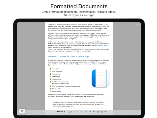 Notebooks: Write and Plan screenshot 9