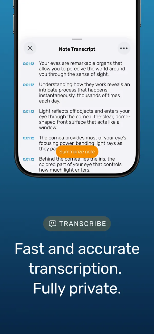 Noted: Record & AI Transcribe screenshot 4