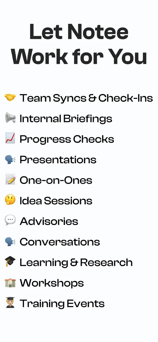 Notee: AI Note Taker screenshot 3