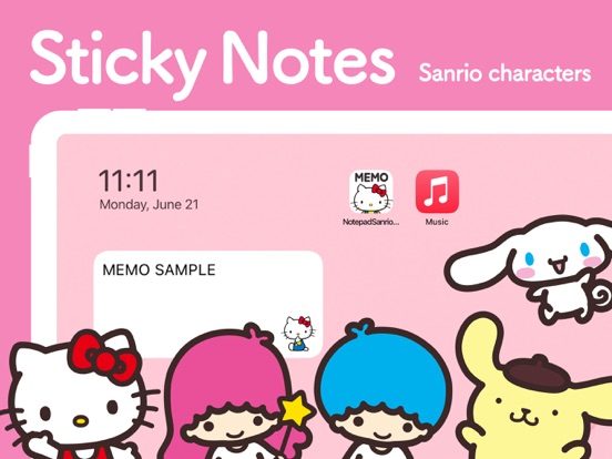 Notepad Sanrio characters screenshot 10
