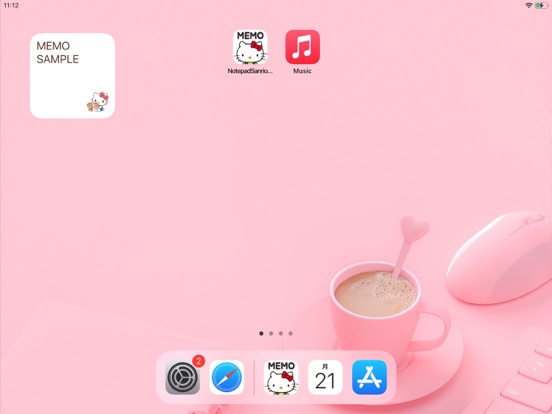 Notepad Sanrio characters screenshot 2