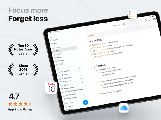 NotePlan - To-Do List & Notes screenshot 10
