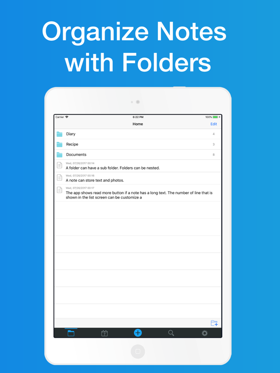 Notes and Folders screenshot 5