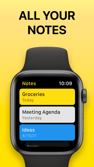 Notes for Apple Watch screenshot 5