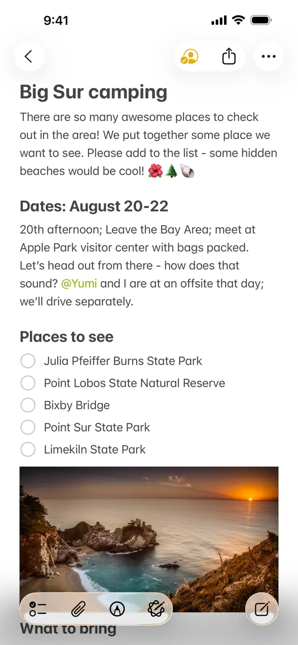 Notes screenshot 5