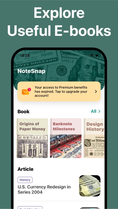 NoteSnap: Banknote Identifier screenshot 1