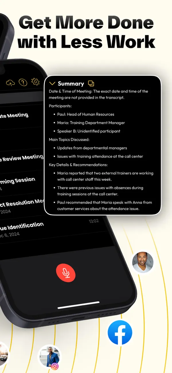 Notezy: AI Meeting Note Taker screenshot 4