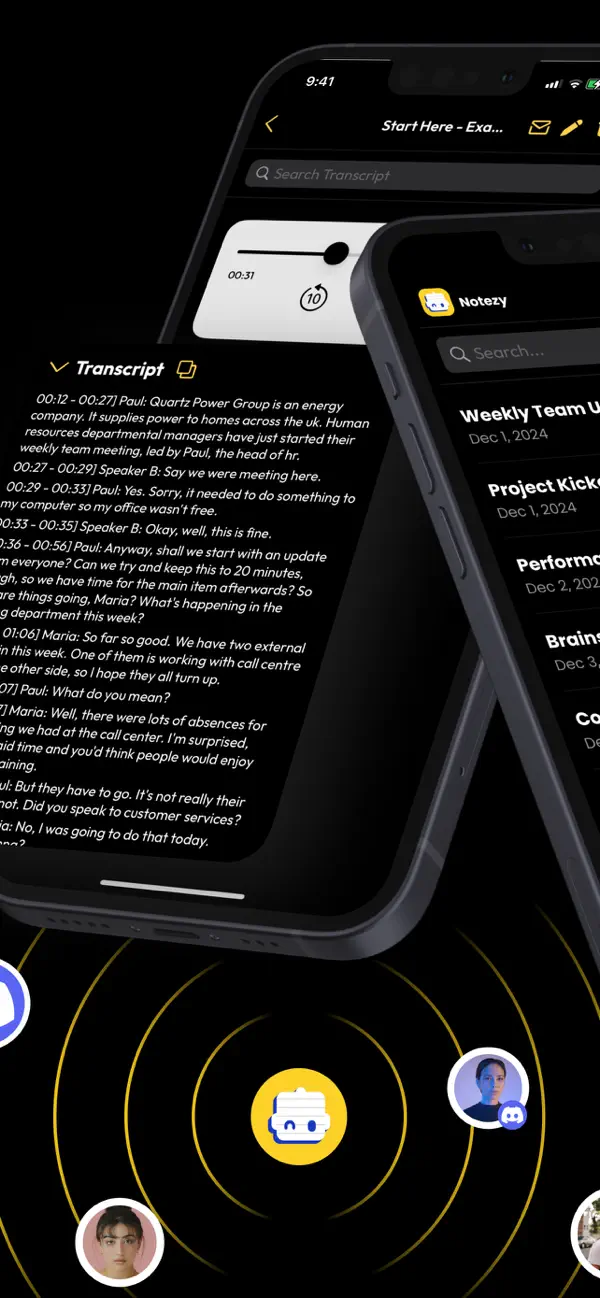 Notezy: AI Meeting Note Taker screenshot 5