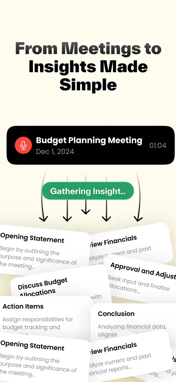 Notezy: AI Meeting Note Taker screenshot 2
