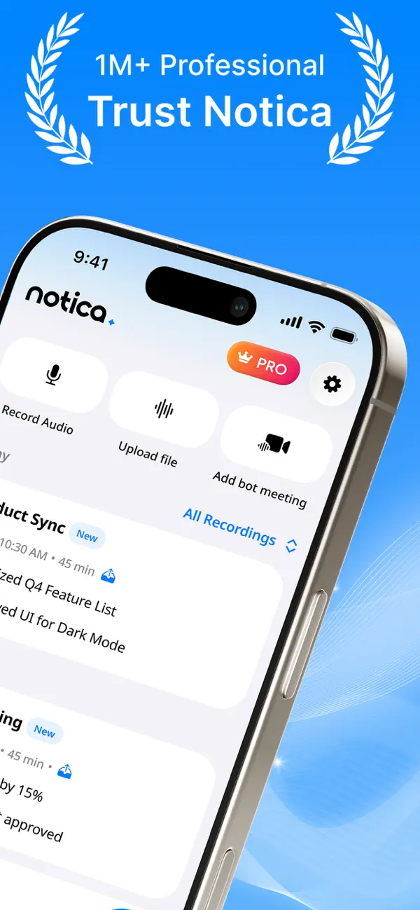 Notica - AI Meeting Notes screenshot 4