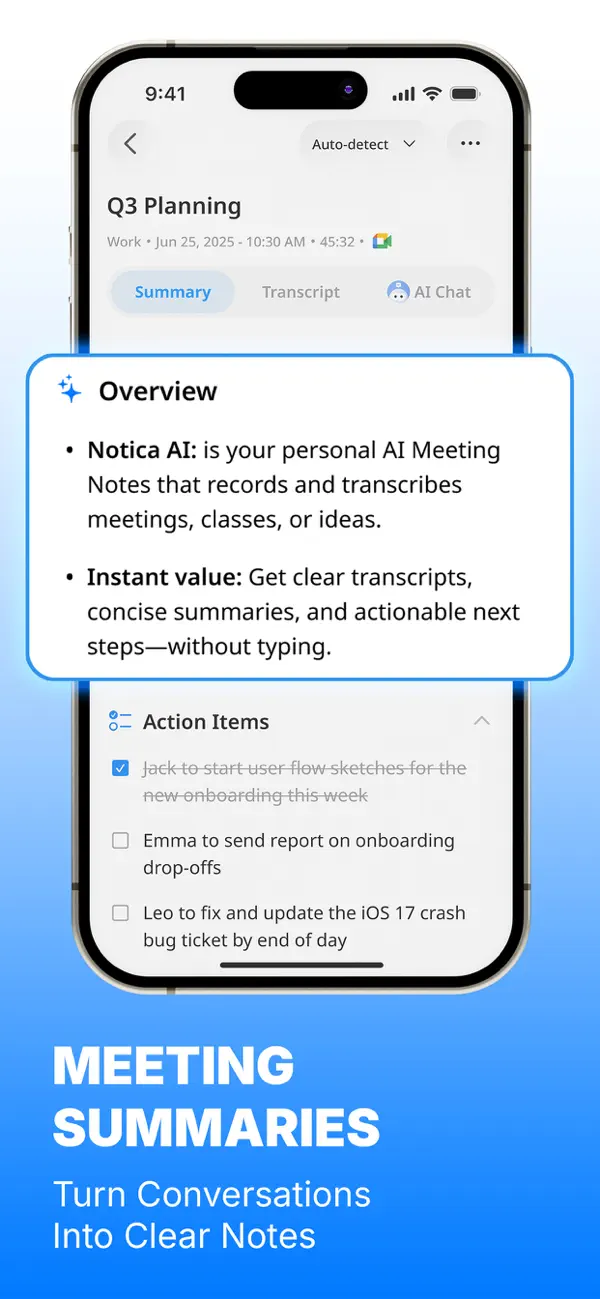 Notica - AI Meeting Notes screenshot 2