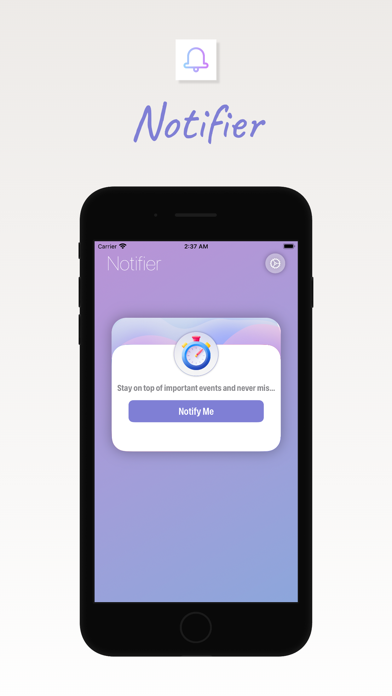 Notifier | Notify Me screenshot 3