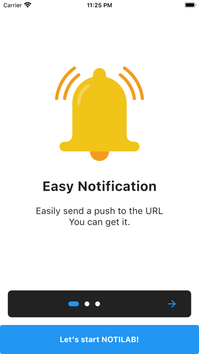 NOTILAB - URL Push Send App screenshot 9
