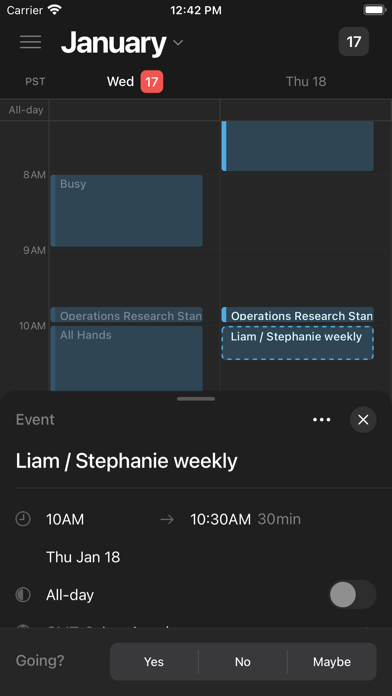 Notion Calendar screenshot 4