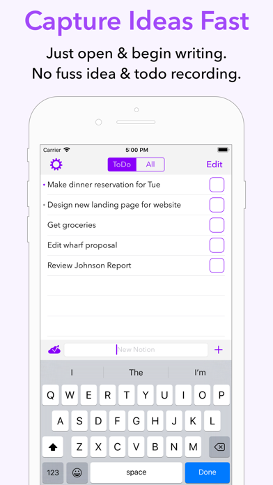 Notions Task Manager screenshot 4