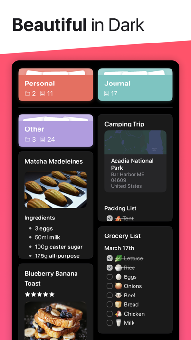 Noto - Elegant Note screenshot 1
