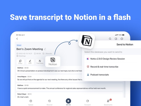 Notta Transcribe Voice to Text screenshot 4