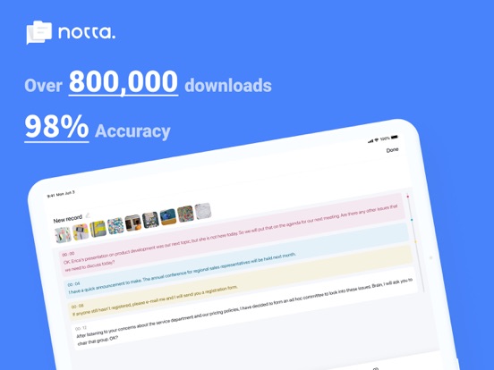 Notta Transcribe Voice to Text screenshot 10