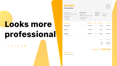 Nova Invoice-PDF Invoice Maker screenshot 8