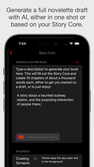 Novel Writing: Candlelight screenshot 4