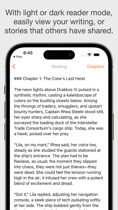 Novel Writing: Candlelight screenshot 3