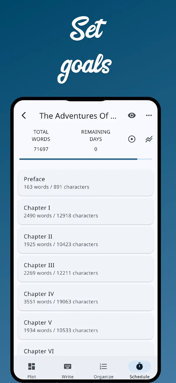 Novelist screenshot 2