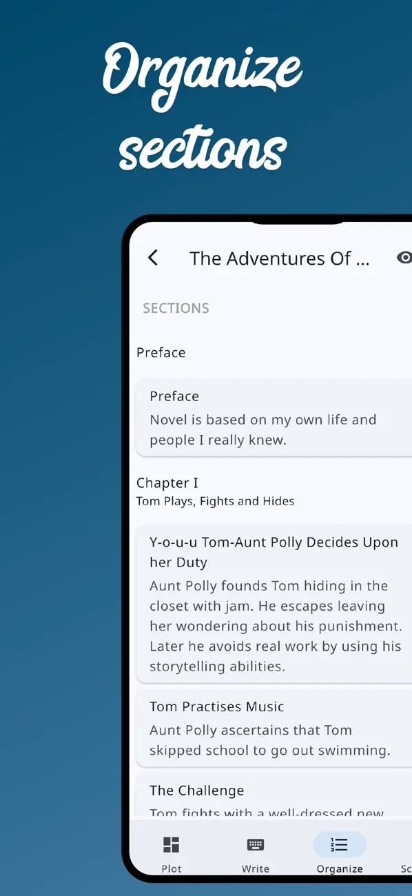 Novelist screenshot 3