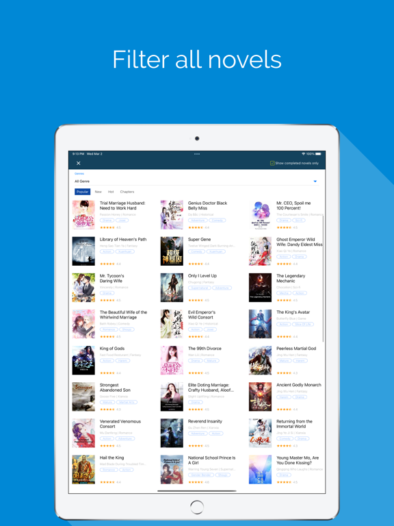 NovelReader - World of Novels screenshot 8