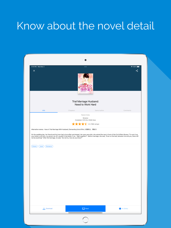 NovelReader - World of Novels screenshot 6