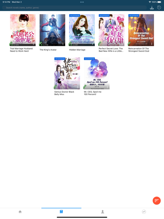 NovelReader - World of Novels screenshot 4