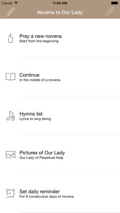 Novena to Our Lady of Perpetual Help screenshot 4