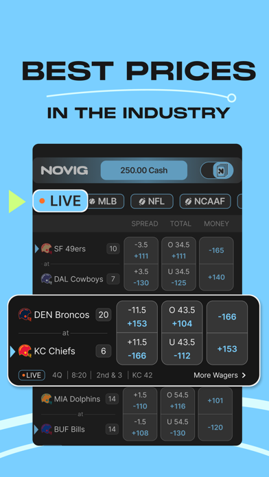 Novig screenshot 4