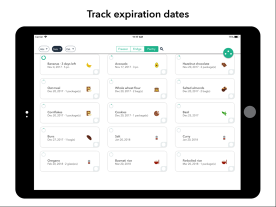 NoWaste: Food Inventory List screenshot 4